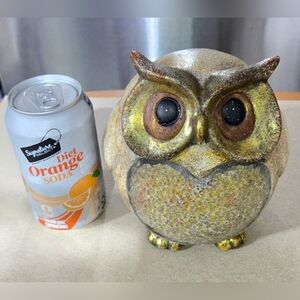 Decorative Sparkly Ceramic Owl